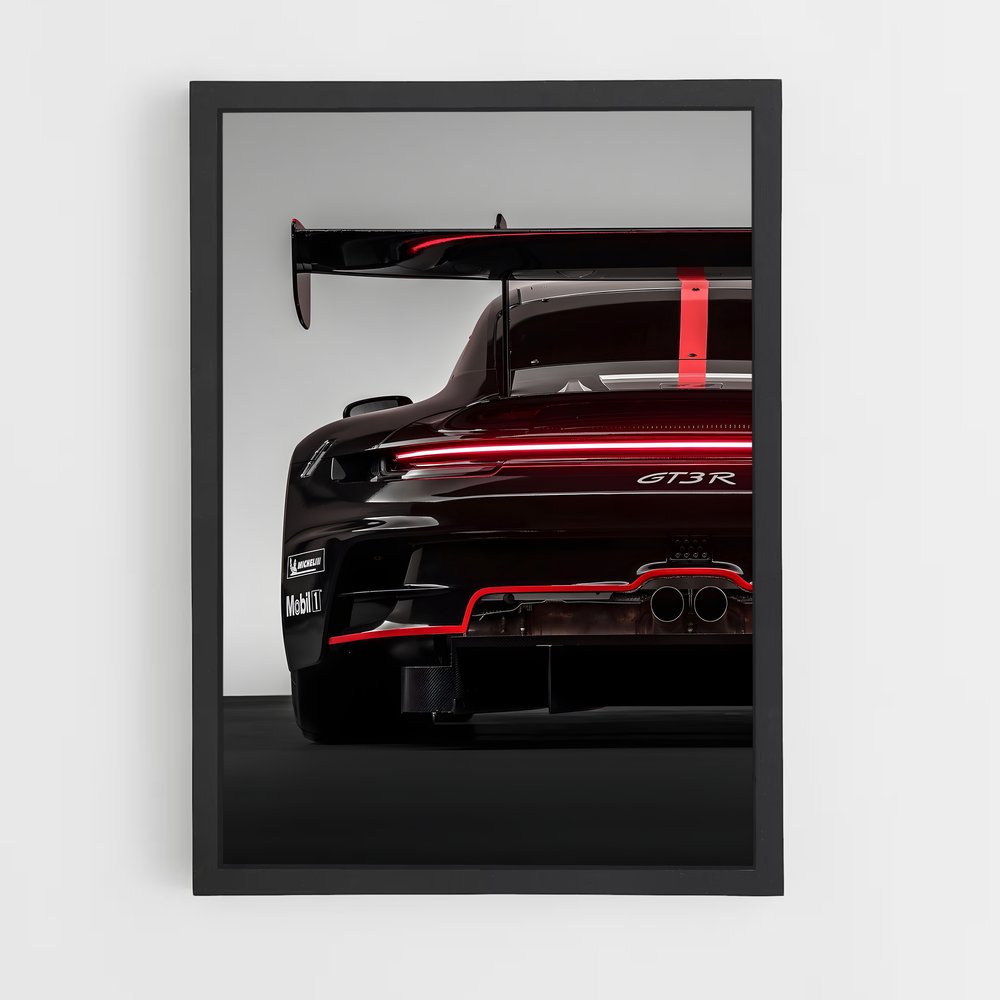 Poster Vitesse Ultime 911 GT3 RS – affiche Porsche (vue 2)